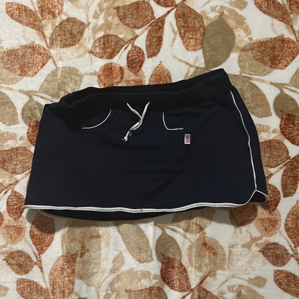 Navy mini Soffe skirt